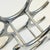 Silver Vintage Sculptural Aluminum Wine Rack by Michael Noll For Sale - Image 8 of 9