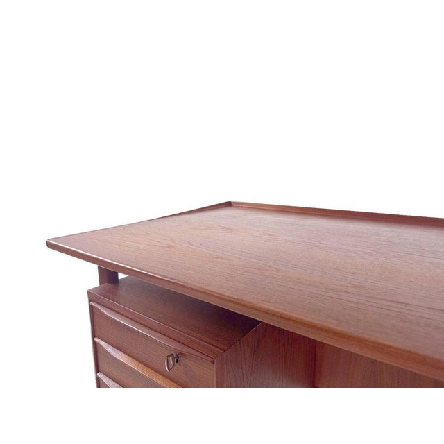 Vintage Danish Freestanding Desk by Peter Løvig Nielsen, 1960s For Sale - Image 11 of 14
