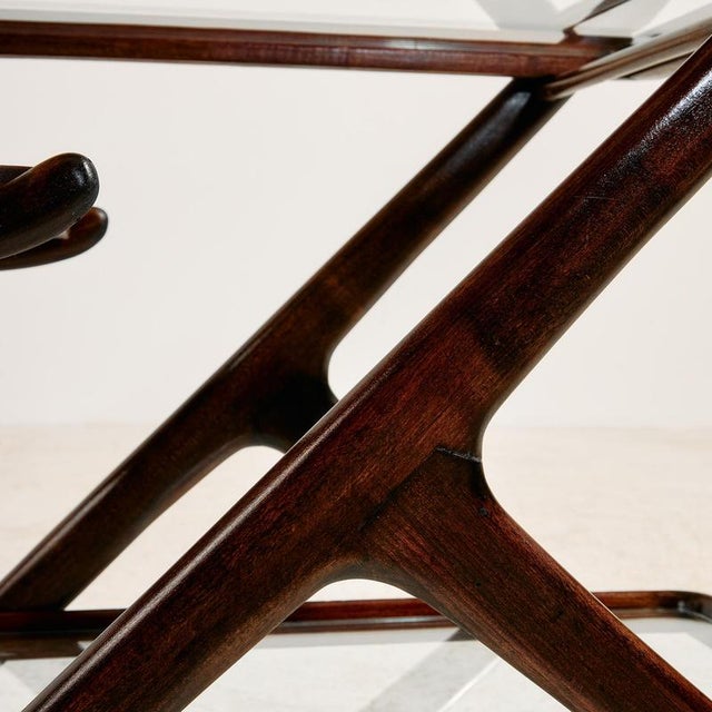 Alder Wood Trolley by Cesare Lacca for Cassina, 1950s For Sale - Image 9 of 14