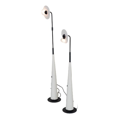 Club 1095 Floor Lamps by Giuseppe Ramella for Arteluce, Set of 2 For Sale