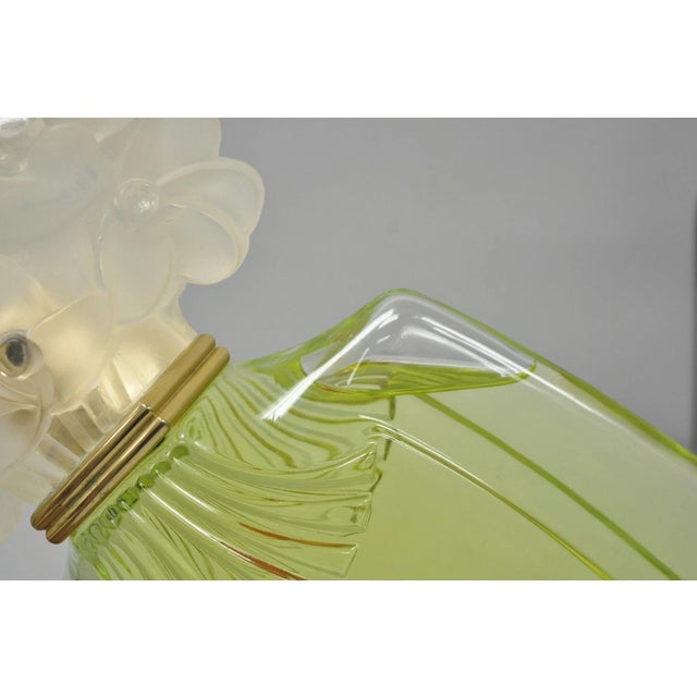 Vintage 14" Carolina Herrera Flore Eau De Parfum Dummy Display Perfume Bottle For Sale - Image 13 of 14