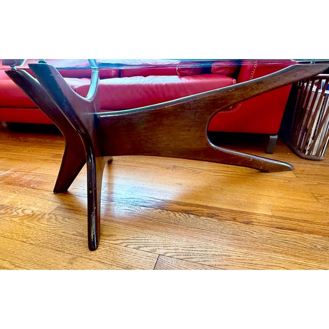 Adrian Pearsall 1970s Adrian Pearsall Style Coffee Table For Sale - Image 4 of 8