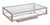 A fine Italian rectangular low or coffee or cocktail table - in the manner of the celebrated designer, Romeo Rega -...