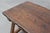 Spanish Rustic Trestle Table with Drawer and X-Stretchers, 1800s For Sale - Image 9 of 13