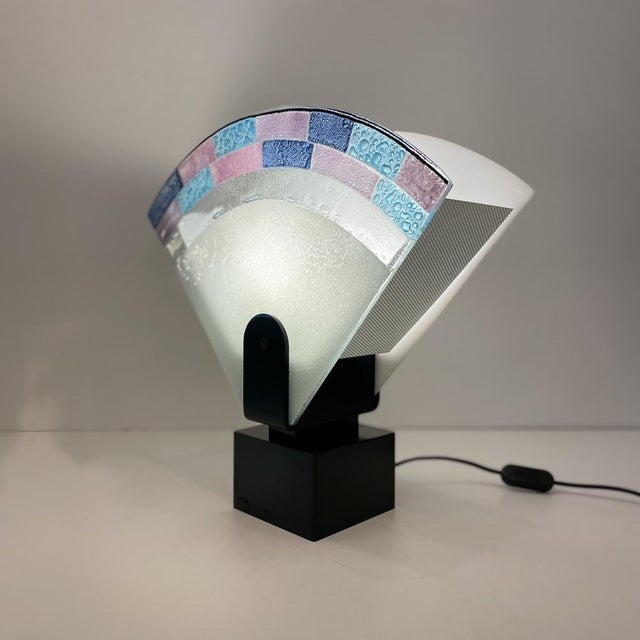 Murano Table Lamp from Zonca, 1980s For Sale - Image 9 of 18