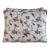 Pair of Floral Cotton Decorative Pillows With Rose Print For Sale