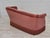 Pink Danish 2-Seater Sofa in Pink Velour, 1960s For Sale - Image 8 of 18