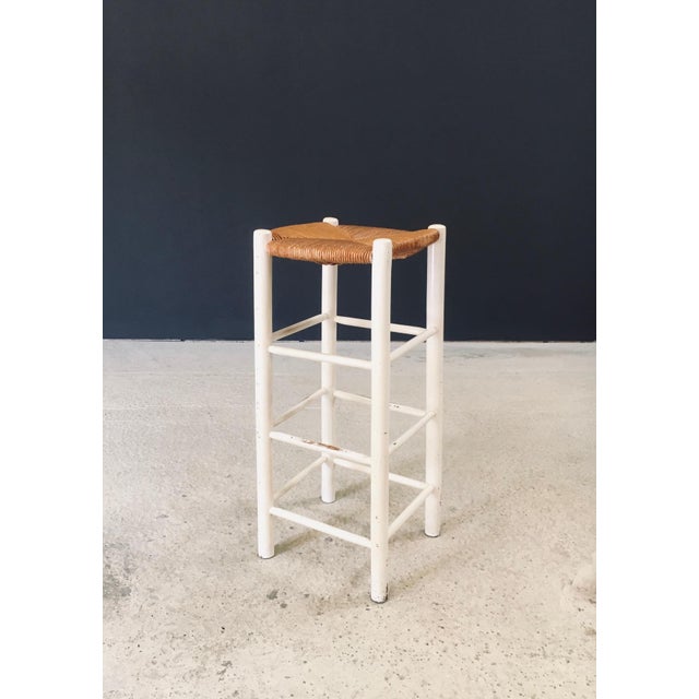 Rustic Handcrafted High Stools, France, 1940s, Set of 5 For Sale - Image 18 of 18