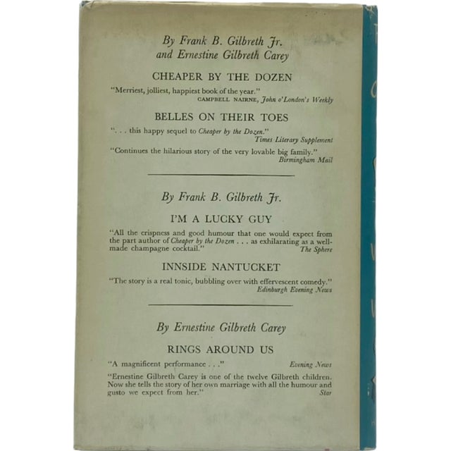 Of Whales and Women by Frank B. Gilbreth Jr. – 1957 Hardcover Nantucket For Sale - Image 4 of 12