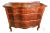 Early 20th Century Widdicomd Style Tiger Mahogany Serpentine Chest Commode For Sale