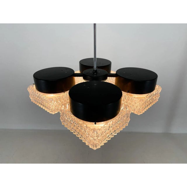 Metal Lamps of the Lamp by Napako, Czechoslovakia, 1960s For Sale - Image 7 of 9