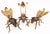 Gold Leaf Gilded Fly Ashtrays, 1930s, Set of 3 For Sale - Image 4 of 9