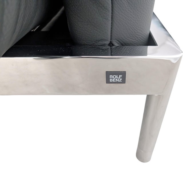 Plura Sofa in Leather from Rolf Benz For Sale - Image 10 of 12