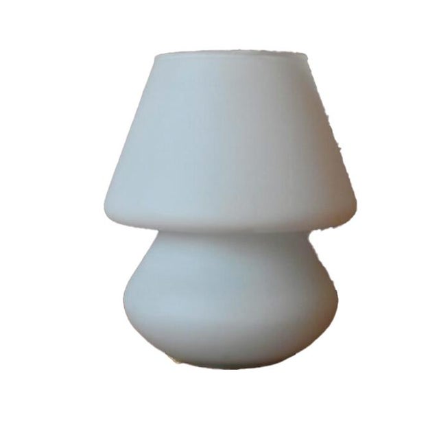 Glass Vintage Mushroom Lamp from Habitat For Sale - Image 7 of 7