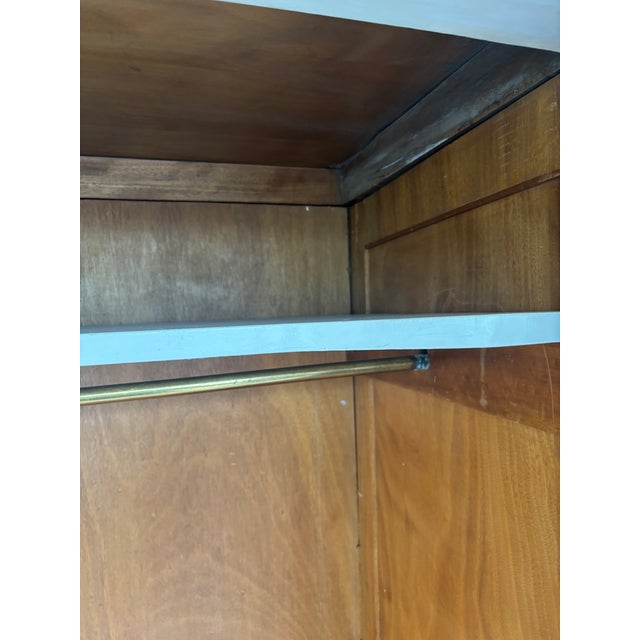 Antique European Glass-Front Armoire (Over 100 Years Old) For Sale - Image 12 of 14