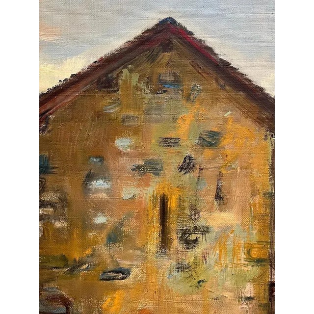 Henri Fehr, Rural Village, Oil on Canvas For Sale - Image 6 of 16