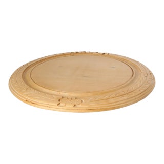 Hand-Carved English Bread Board For Sale