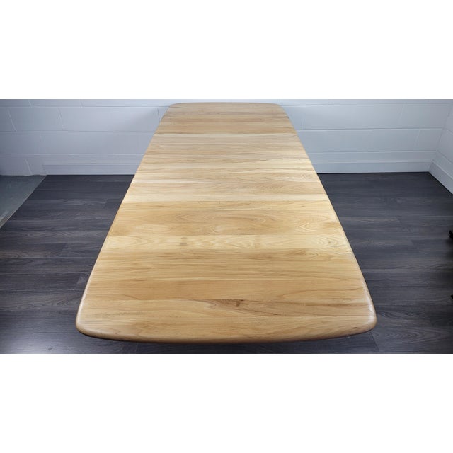 Wood Grand Refectory Dining Table from Ercol, 1990s For Sale - Image 7 of 16
