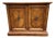 1970s Stanley Walnut Neoclassical Hollywood Regency Flip Top Server / Buffet / Bar For Sale