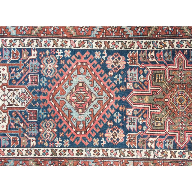 Textile Early 20th Century Persian Heriz Rug For Sale - Image 7 of 18