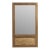 19th Century French Painted Wood Trumeau Wall Mirror France 19th Century For Sale