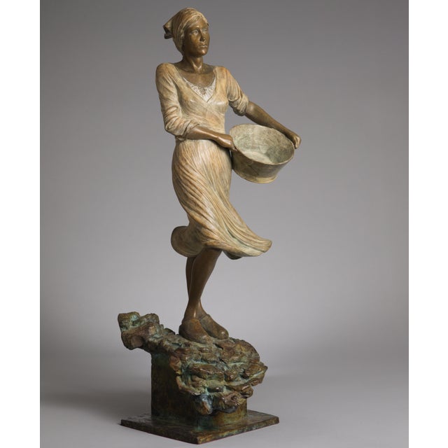 A figure of quiet power and grace, "Dignity" is among Oregon sculptor Rodd Ambroson's most beloved works: a standing...