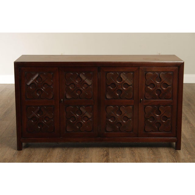 Henredon Modern Walnut Credenza For Sale - Image 14 of 18