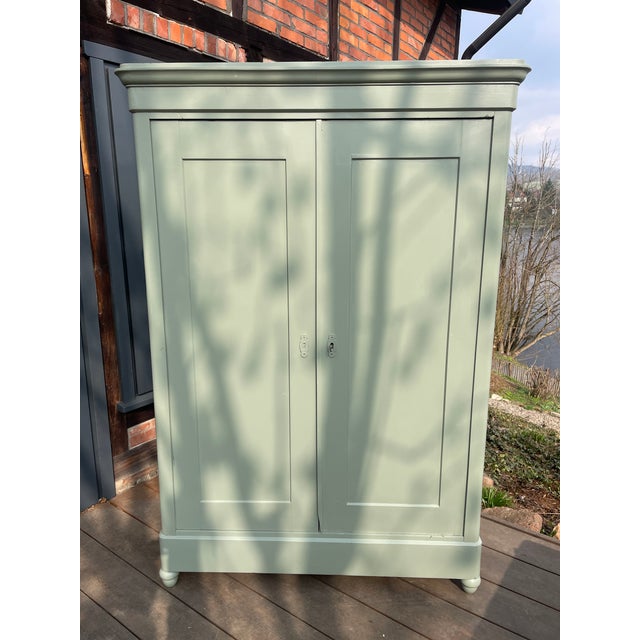 Antique Cabinet in Fir, 1890s For Sale - Image 9 of 17