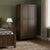 2020s Mission 2 Door / 2 Drawer Armoire Walnut For Sale - Image 5 of 11