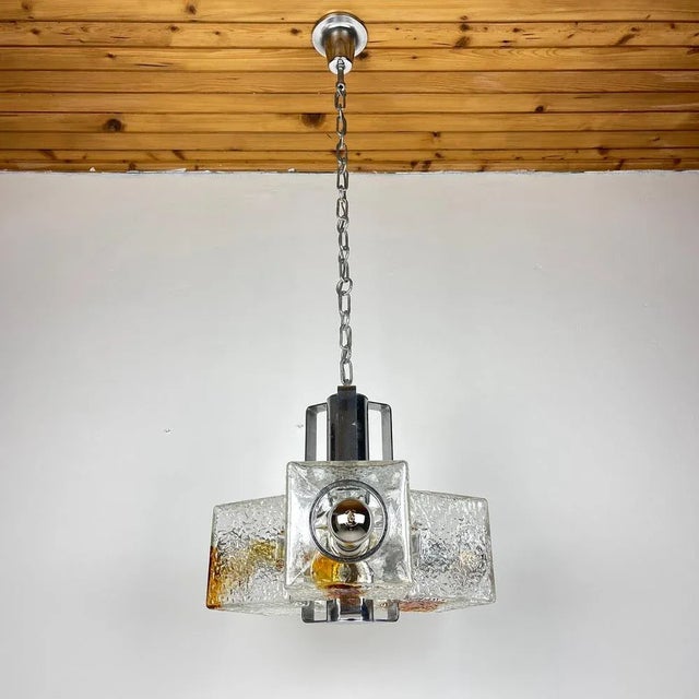 Sculpture Cube Design Cut by Toni Zuccheri for Veart, Italy, 1970s For Sale - Image 9 of 13