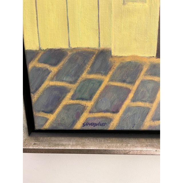 Geert Overvliet, Beach, 1990s, Oil on Canvas, Framed For Sale - Image 4 of 5