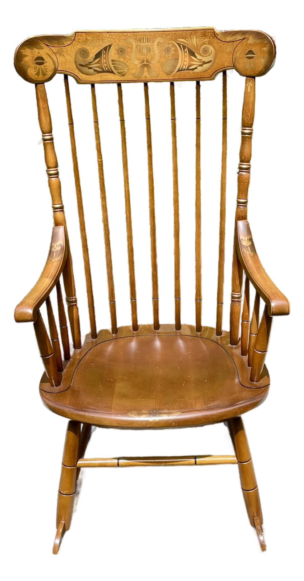 Hitchcock Vintage “Faithful” Rocker | Chairish