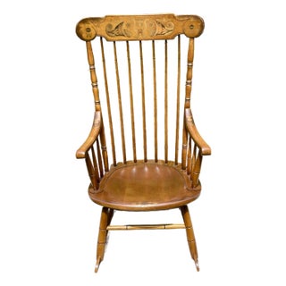 Hitchcock Vintage “Faithful” Rocker For Sale