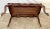 1960s Cocktail Coffee Table Colonial Revival Carved Eagle Glass Top Cabriole Legs For Sale - Image 12 of 12