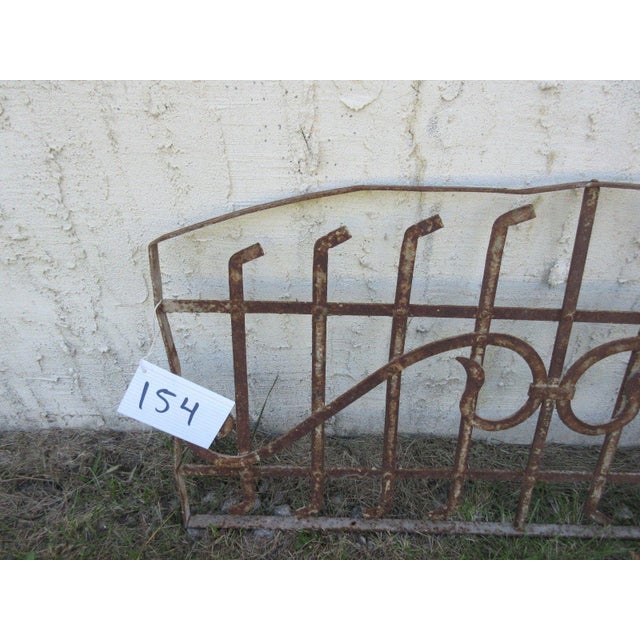 Victorian Antique Victorian Iron Architectural Salvage Piece For Sale - Image 3 of 6