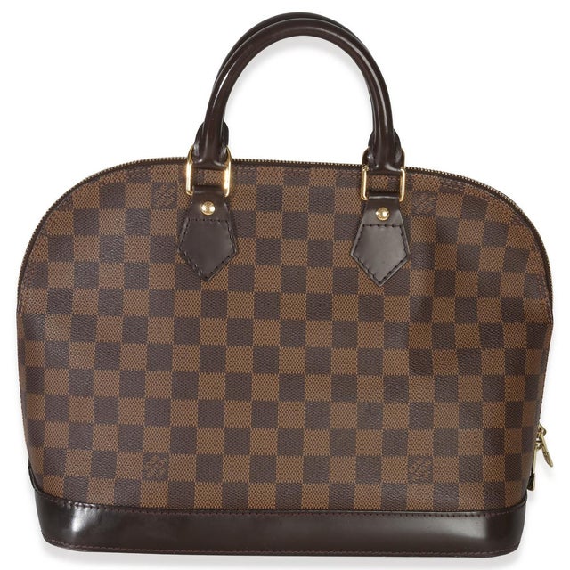 Louis Vuitton Damier Ebene Canvas Alma PM For Sale - Image 4 of 8