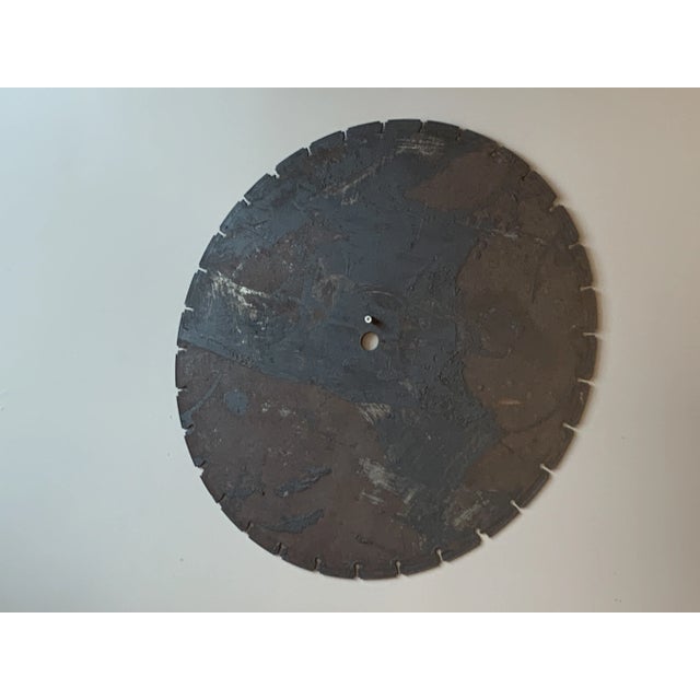 Metal 1970s Rustic Metal Sculptural Wall Art For Sale - Image 7 of 11