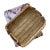 Large Rectangule Brown Osier Tray For Sale