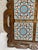 Vintage Hand Carved Wood Talavera Tiles Mexico Charcuterie Tray For Sale - Image 6 of 8