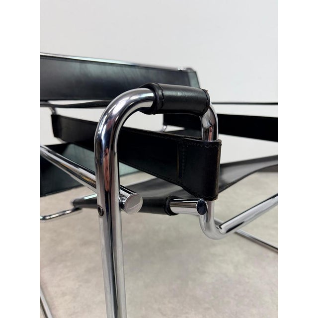 Vintage B3 Wassily Chair by Marcel Breuer for Bononia, Italy, 1960s For Sale - Image 12 of 15