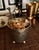 Modern Vintage Modern Silver Metal Cup With Three Round Ball Feet For Sale - Image 3 of 7