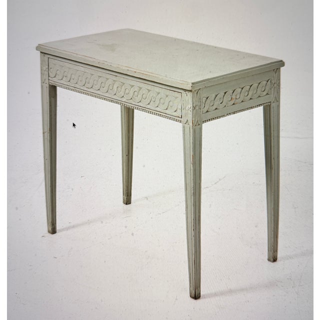 Gustavian Table Console, 1890s For Sale - Image 4 of 5