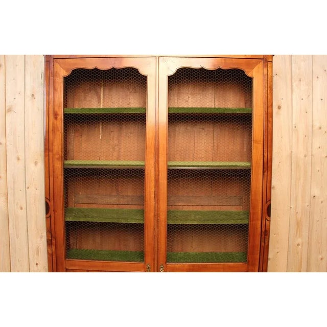 Antique Bookcase in Cherry Wood, 1800s For Sale - Image 5 of 11