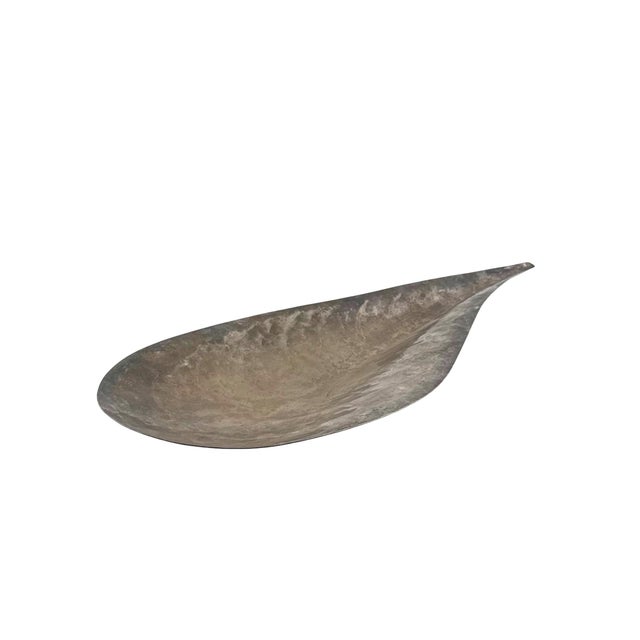Metal Silver-Plated Shell Shaped Great Bowl / Centerpiece, Renato Raddi, Italy 1970s For Sale - Image 7 of 18