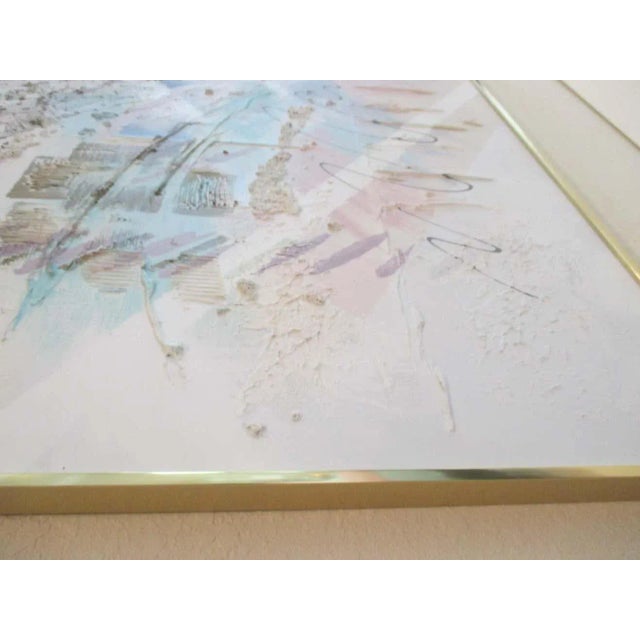 Vintage Lee Reynolds Large Abstract For Sale - Image 4 of 13