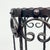 Hand Forged Iron Umbrella Stand (50cm) Antique Copper Scrollwork Design For Sale - Image 6 of 9