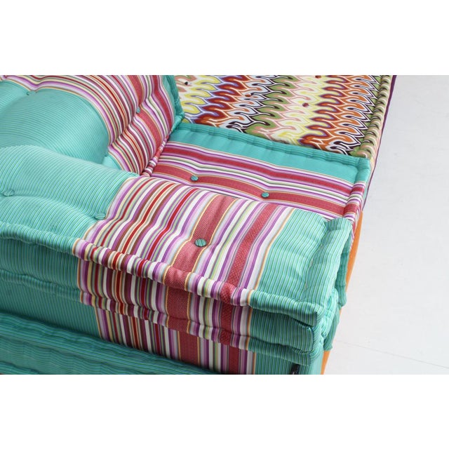 Mah Jong Sofa by Hans Hopfer and Kenzo Takada for Roche Bobois, 1970s, Set of 11 For Sale - Image 14 of 16