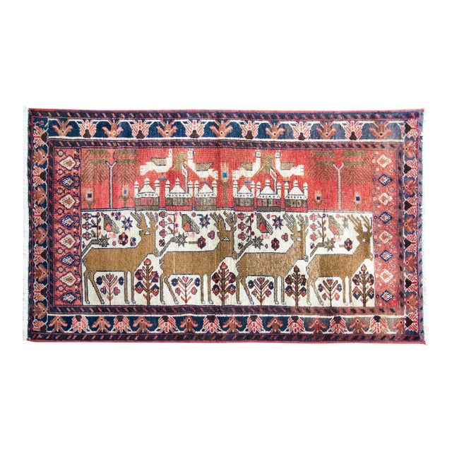 Vintage Kelderdasht Rug For Sale