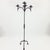 Metal Hand Forged Iron Floor Candelabra 49″ (124cm) Antique Copper Patina 5-Arm Classic Candle Holder Gothic Church Decor For Sale - Image 7 of 8