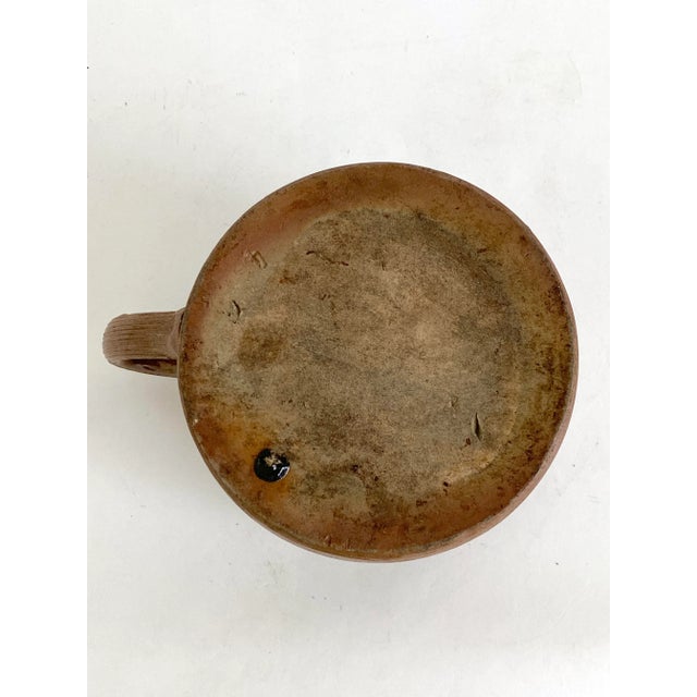 Brown 1930s French Burgundy Stoneware Pot For Sale - Image 8 of 9
